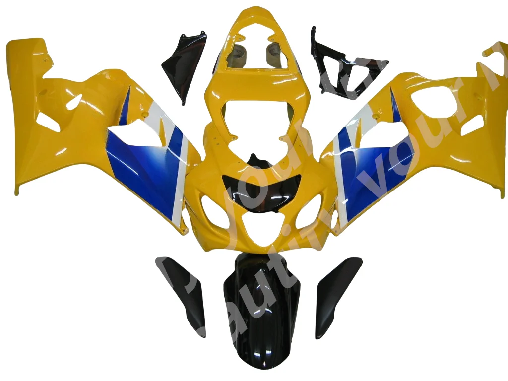 For G S XR 600 750 2004 2005 K4 g s xr600 g s xr750 04 05 full Fairing ABS Body Kit Motorcycle Fairing yellow blue white