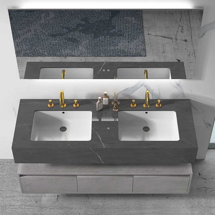 

European Style Classic Bathroom Furniture Vanities With Sink Wood Bathroom Cabinets