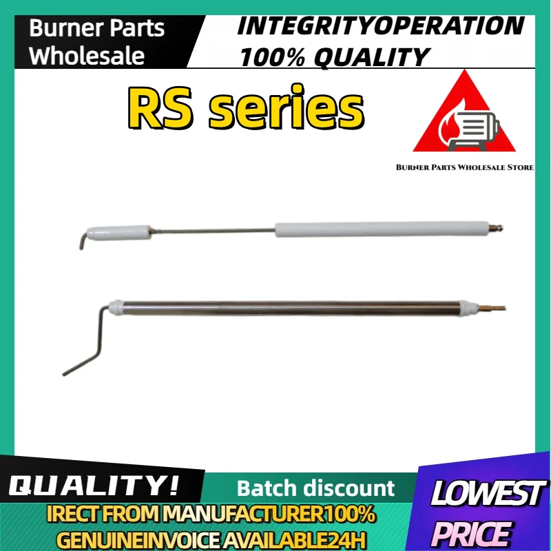 Ignition Electrode Ionization Probe Ignition Needle for RS34 RS44 RS70 RS100 RS130 RS190 Industrial Gas Burner
