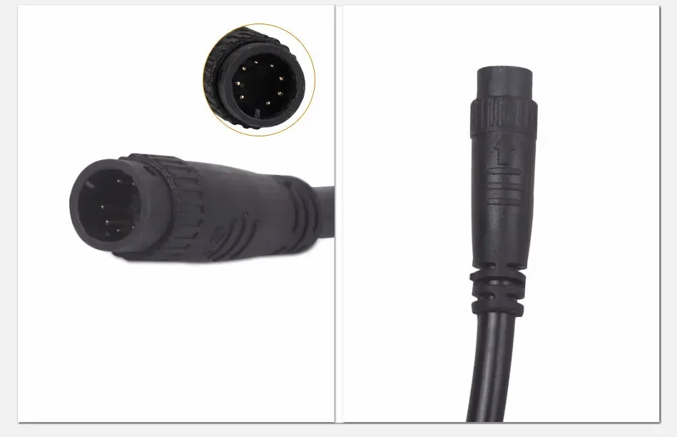 Julet 1 bis 4, Kabelbaum, Hauptkabel, wasserdichter Draht für Elektrofahrrad, Gas, LCD-Bremse, wasserdichter Stecker – Detail 7