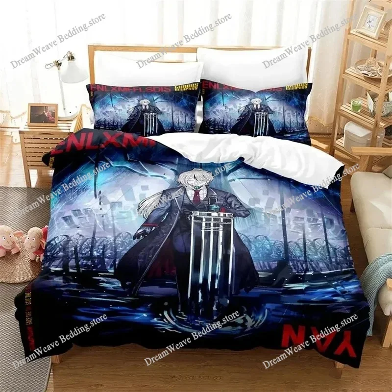 

New L-Limbus Company Bedding Set Single Twin Full Queen King Size Bed Set Adult Kid Bedroom Duvet Cover Sets 3D Print Game Anime