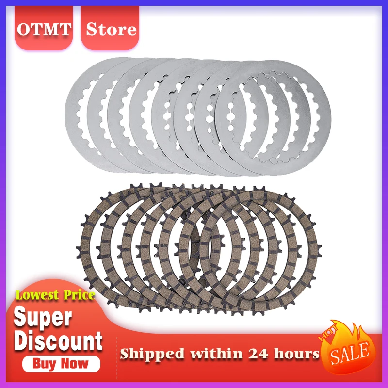 

Motorcycle Clutch Friction Plates & Steel Plates Kit For KTM 400 EXC-G XC-W XCW 450 EXC SX 560 SMR 525 Racing Engine 560SMR