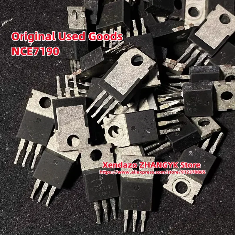 10pcs/lot Original NCE7190 7190 NCE7580 7580 NCE8580 8580 TO-220 Electric vehicle controller power field tube