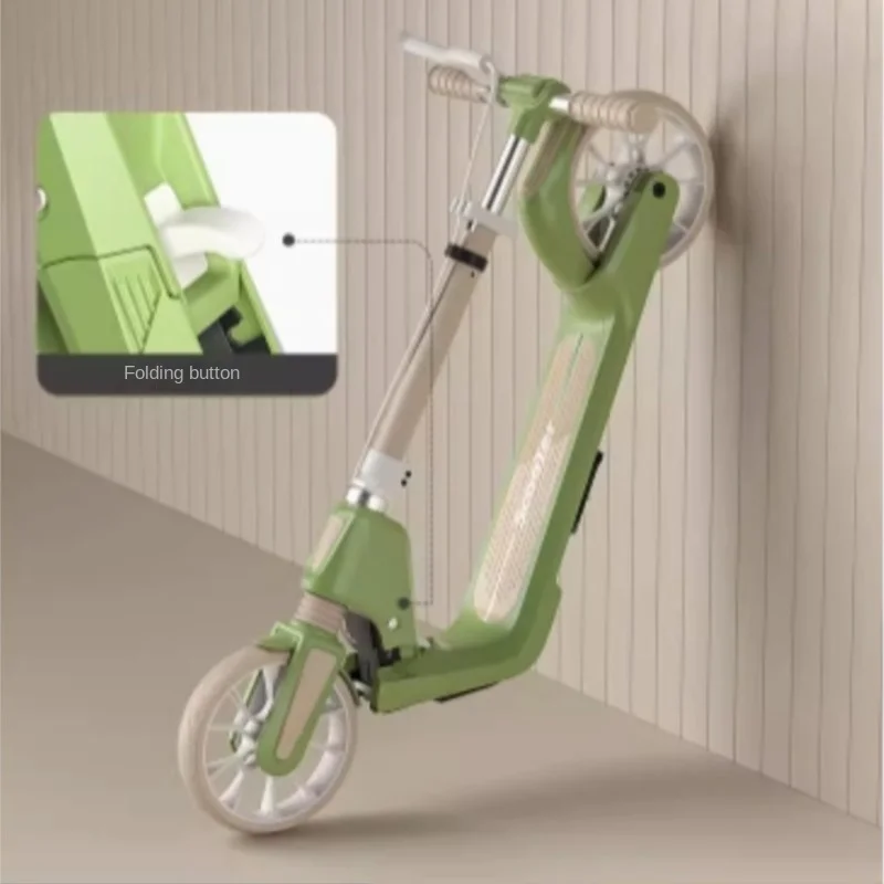 Selfree Scooter bambini 6-12-10 anni e oltre grandi bambini mobilità per adulti due ruote pedali pieghevoli Scooter notizie