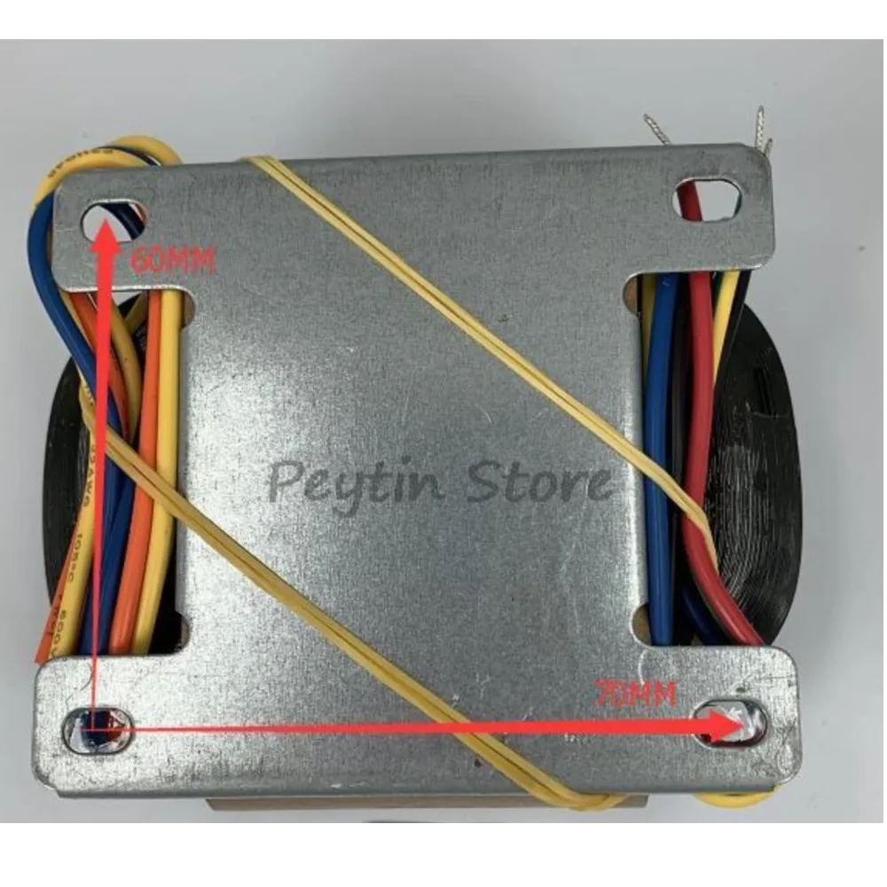 1Pc 50W 50VA Input 0V-115V-230V-SCN Output 0-15V 0-15V 0-9V 0-9V R-type Power Transformer