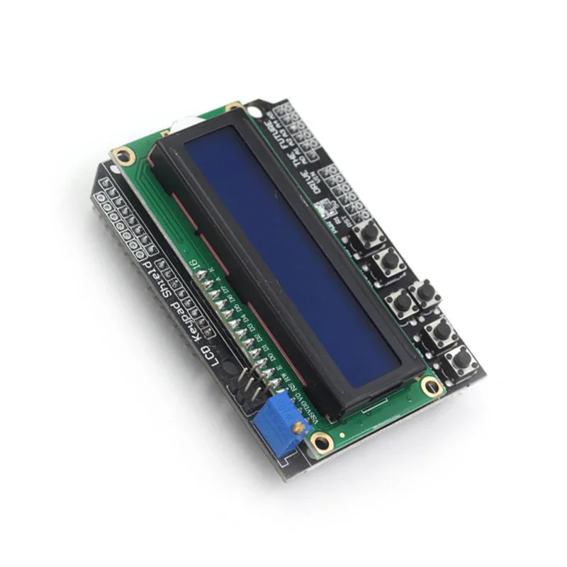 LCD1602 문자 LCD 화면 입력 출력 확장 보드 키패드 실드 R3과 호환 가능