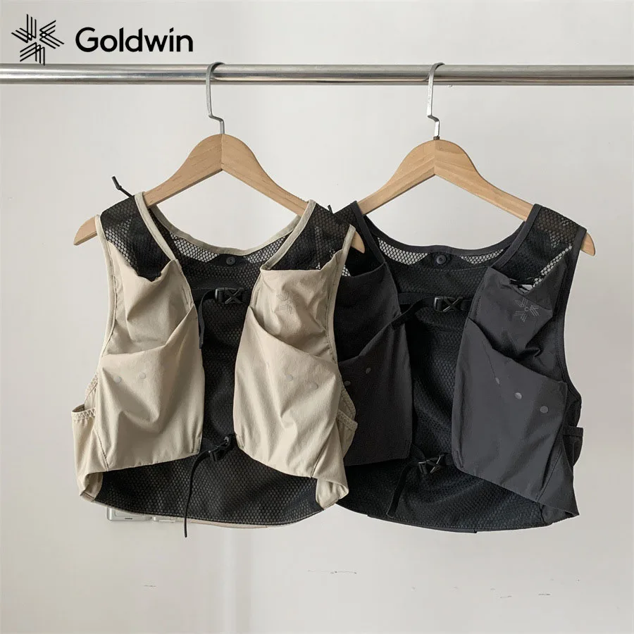 GOLDWIN 0 Series Unisex Trail Running Vest Waterproof Hydration Pack 3M Reflective Breathable Lightweight Hiking Backpack