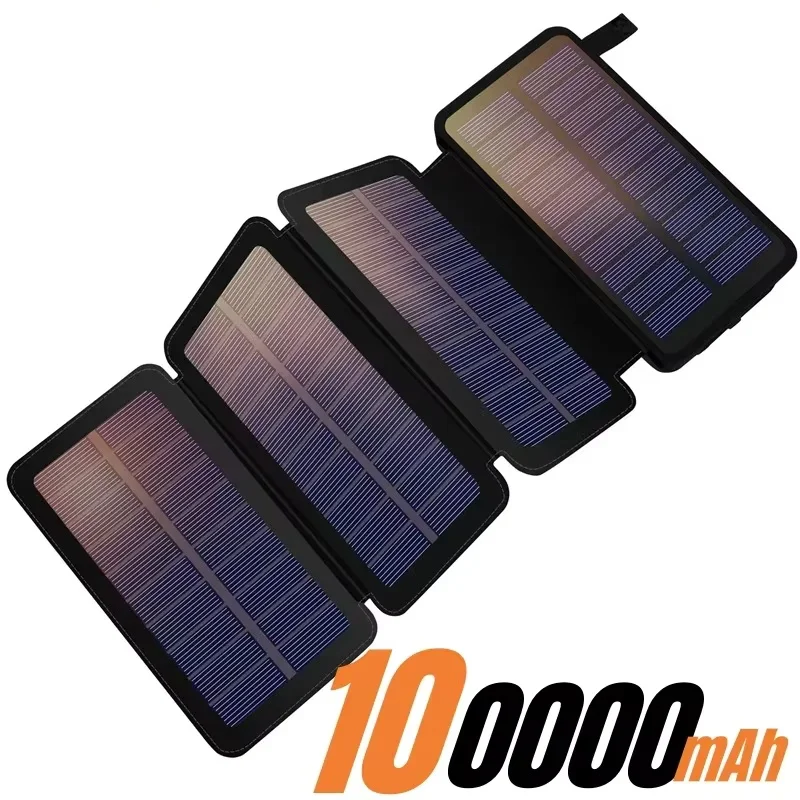 200000mAH zonne-energiebank opvouwbare zonnepanelen 5V 2A USB-uitgang draagbaar buiten kamperen zonne-energie voor iPhone Android