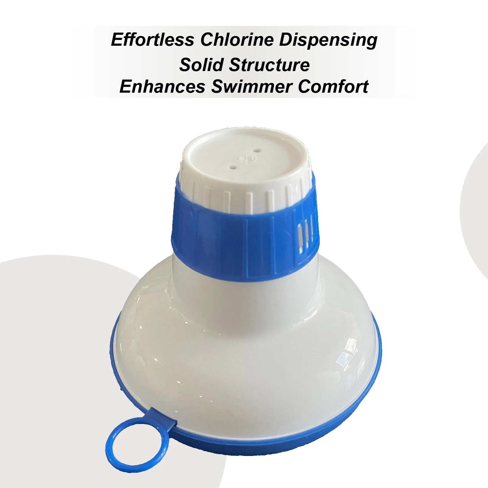 

Floating Swimming Pool Floater Chlorine Floater Tablets Dispenser with pull ring Chlorine Tablet Holder swimming pool accessory