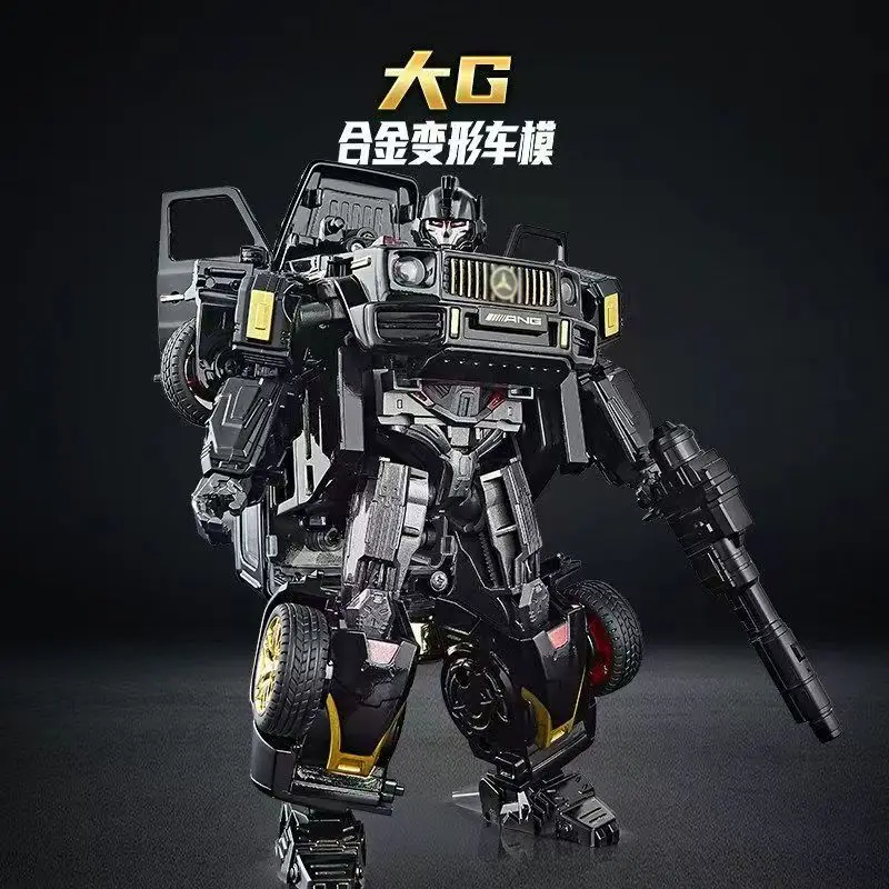 

In-Stock Transforming Car Model Toy Robot Boy Collectible Figurine Movie King Kong Model Gift for Children And Collectors