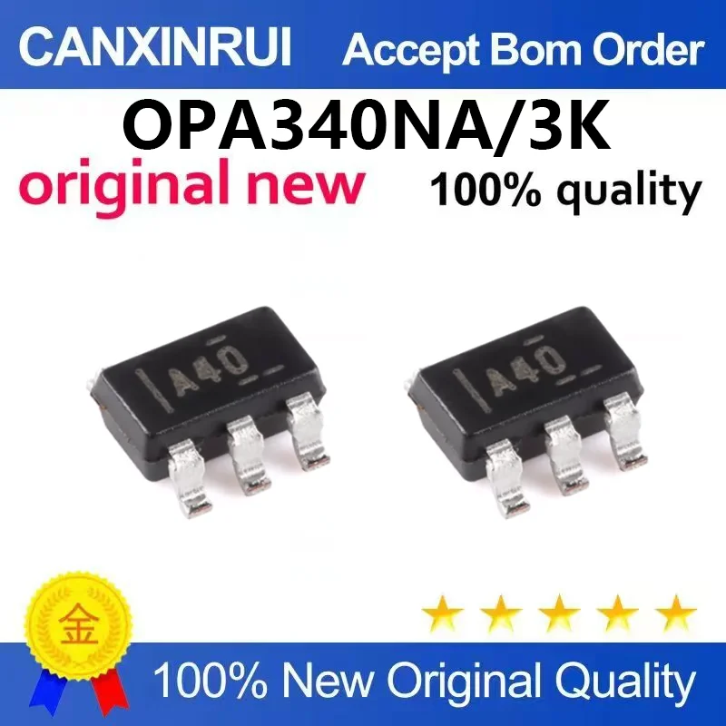 （5pcs-10pcs）Brand new original OPA340NA/3K SOT-23-5 operational amplifier chip
