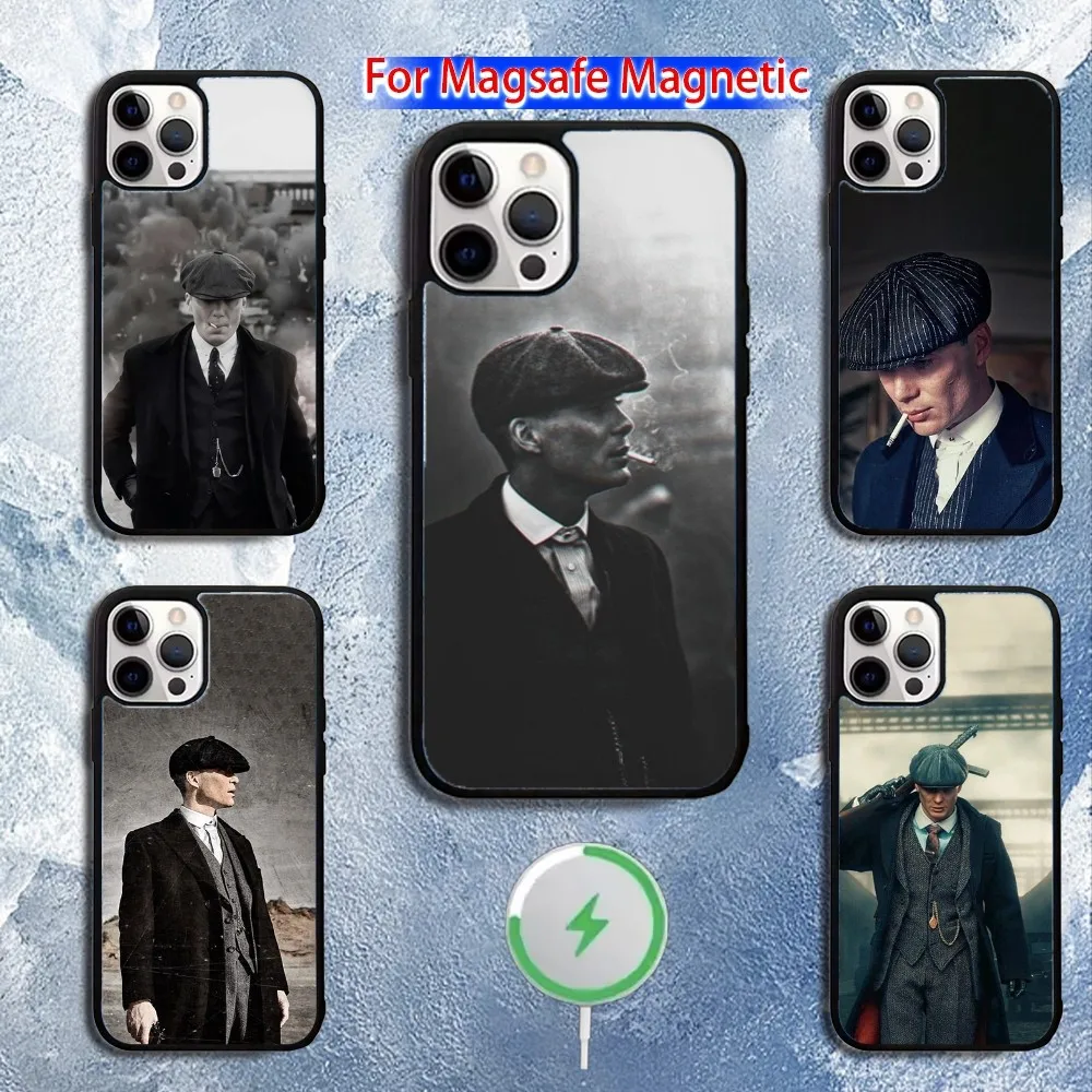 

Movie P-Peaky B-Blinders Phone Case For iPhone 16,15,14,13,12,11,Pro,Max,Plus,Mini,Magsafe,Magnetic Wireless Charging Case