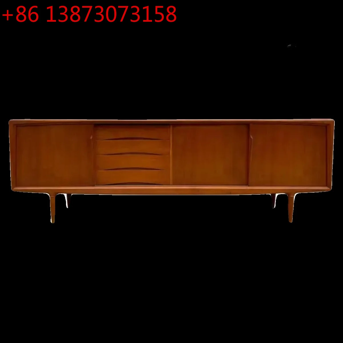 

Retro Furniture Mid-Ancient Audiovisual Cabinet Multi-Functional Living Room Solid Wood TV Cabinet Dining Edge Nordic Cabinet