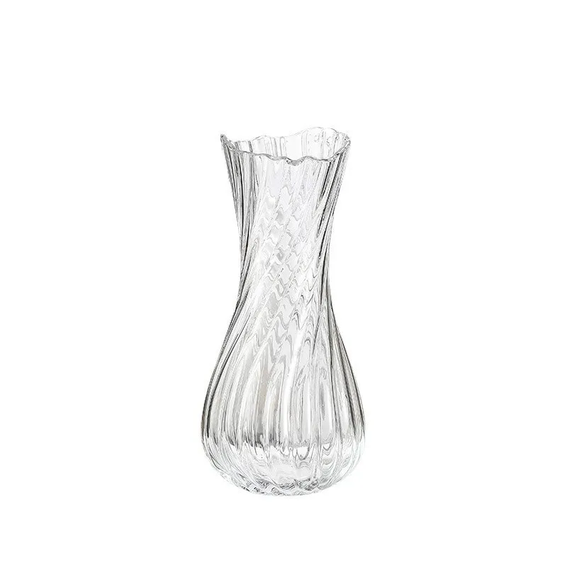 

CX modern transparent glass vase water culture hydroponics dried flower arrangement decoration