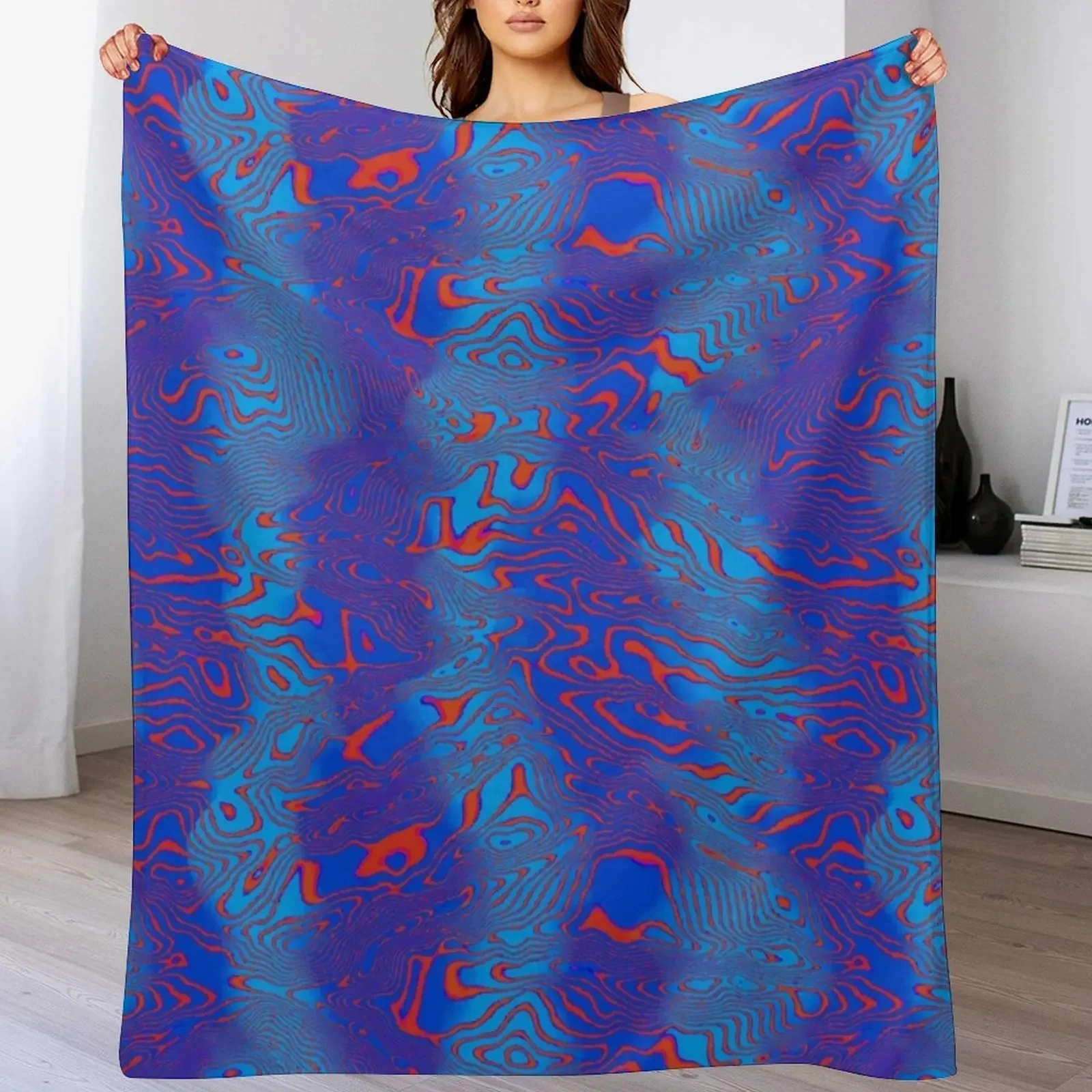 

Damascus Camo Throw Blanket for sofa Baby Decorative Beds Furrys Blankets