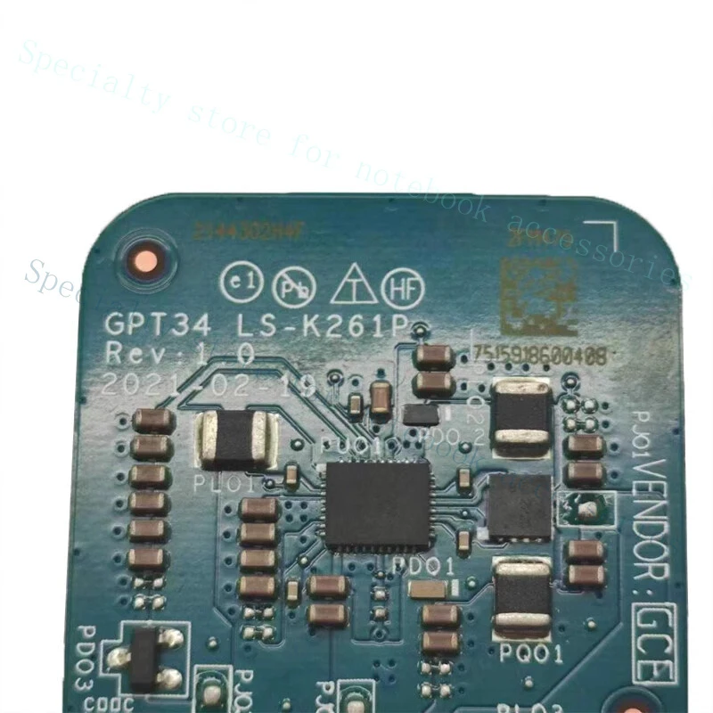 A+ for HP Envy X360 13-AY 13-BD Circuit Board Without Cable LS-K261P