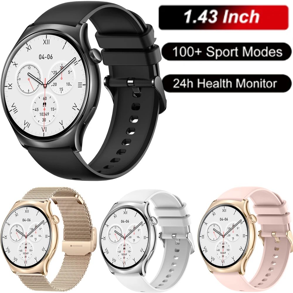 for Sony Xperia1 III ZTE Nubia Z30 Pro Xiaomi Redm Smart Watch Bluetooth Call Smartwatch Body Temperature Monitor Blood Pressure