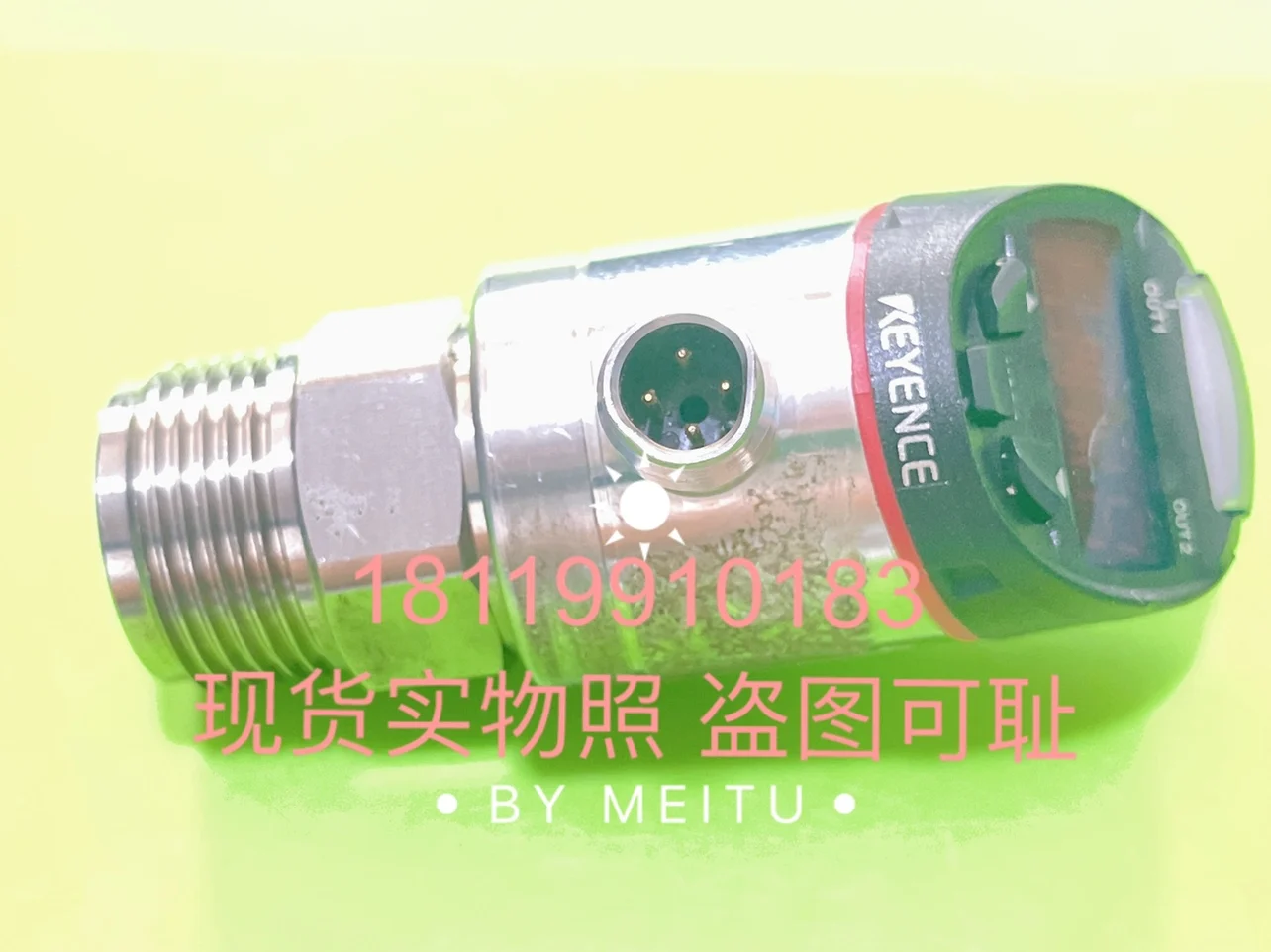 Keyence GP-M001 Digital Pressure Sensor Body Genuine Japan Condition Is Shown In The Picture