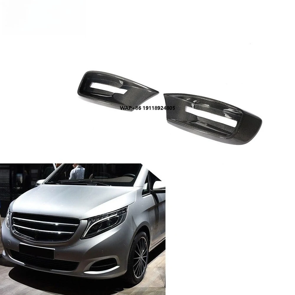 

Carbon Fiber Front Bumper air Vents for V Class V250 Vito Standard 2016-2018