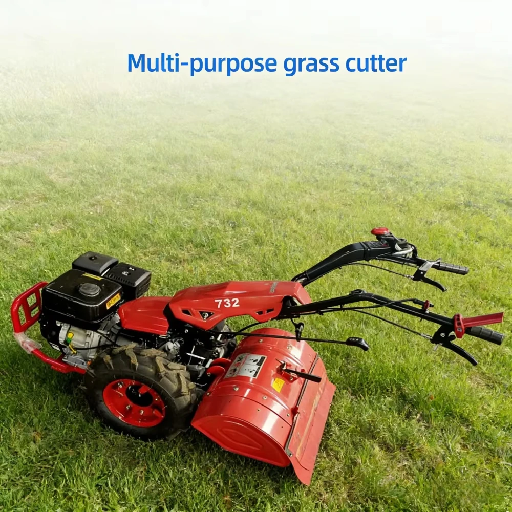 All-terrain agricultural machinery for field farming, weeding, and mowing