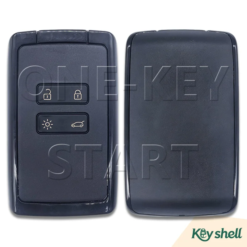 4-Tasten Smart Key Ersatzgehäuse für Renault Koleos Kadjar Megane Clio Scenic Talisman Captur Espace 2016-2022 – Detail 7