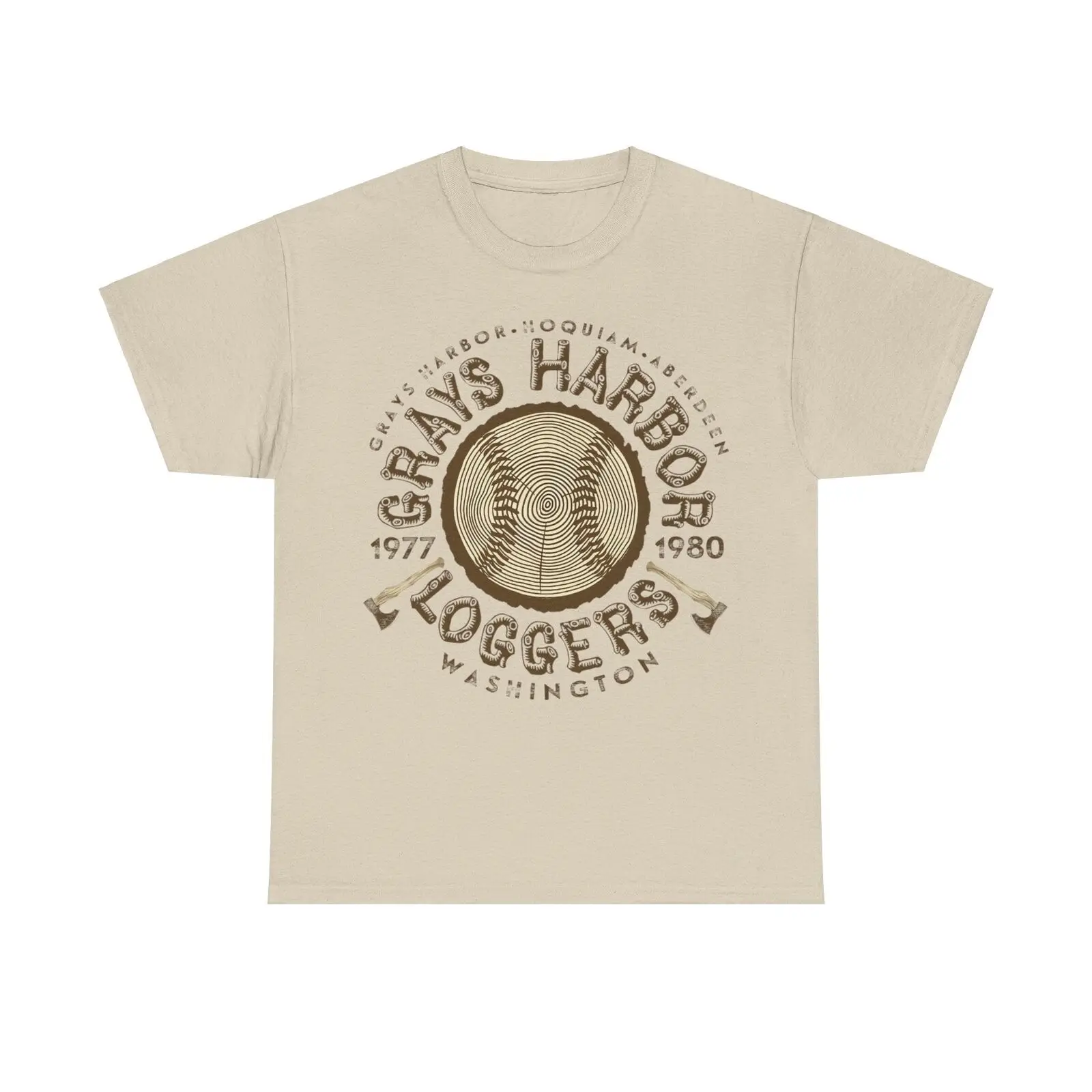 Grays Harbor Loggers Est 1977 Washington Baseball T shirt