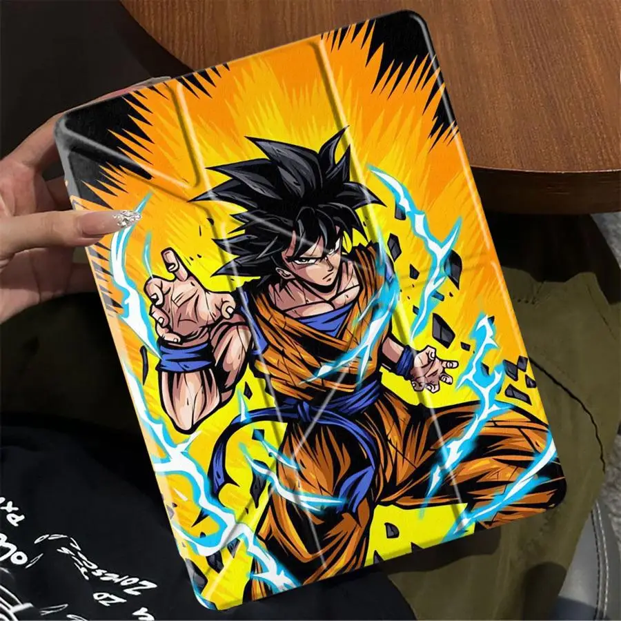 

Чехол для планшета iPad Mini 6 7 Pro 2025 Pro 11th 10th 9th 8th 7th 12.9inch Air 4 5 M3 M2 1 2 M4 11inch с держателем Super Saiya