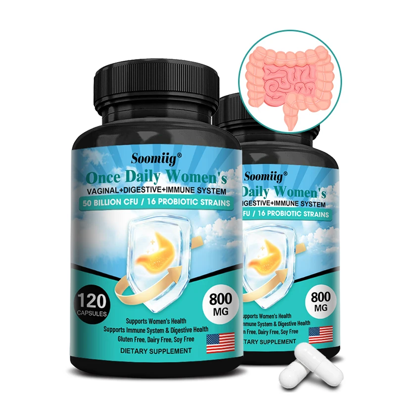 

50 Billion Probiotic Supplement for Women,Helps Burn Fat Metabolism & Promotes Nutrient Digestion and Gut Health