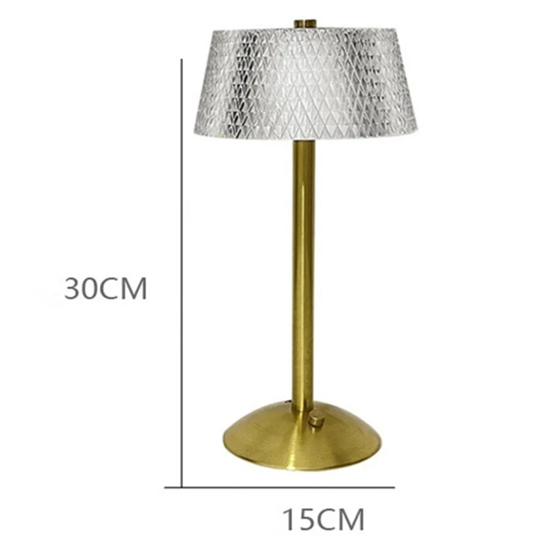 LED European USB Charging Touch Dimming Table Lamp Coffee/Bar/Hotel/Bedroom Decorative Atmosphere Lamp