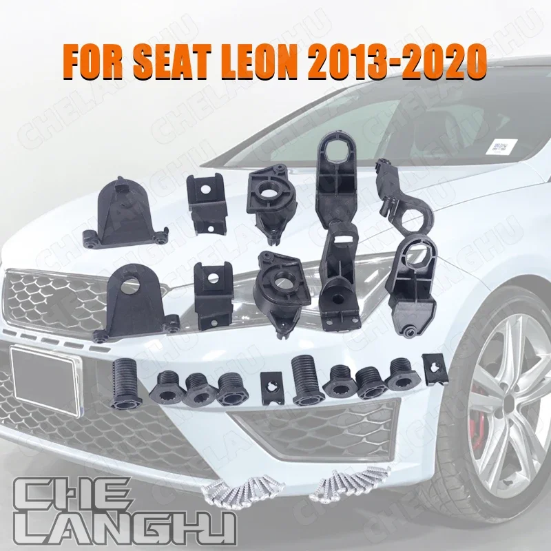 For Seat Leon 2013-2020 Headlight Repair Kit 5F0998225 5F0998226 Replacement Accessory