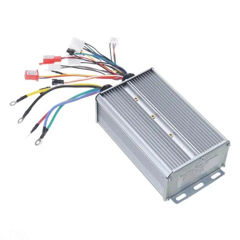G7NA Brushless Motor Controller Stable Less Noise Brushless Speed E-Bike Controller for Electric Bikes Scooter Compact-size