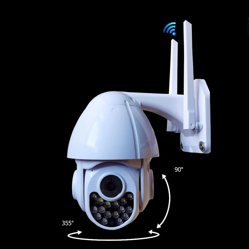 

Wireless Wifi Security Camera 1080P Hd 355° Rotation Waterproof Outdoor Ptz Network Ip Camera For Home Surveillance Ball Machine