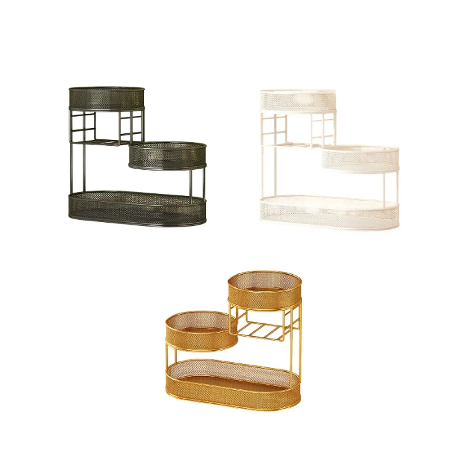 

3-х уровневая корзина с фруктами, кухонный органайзер, железная проволока, большая емкость, миска для хранения овощей для хранения фруктов, картофеля, закусок, кухни