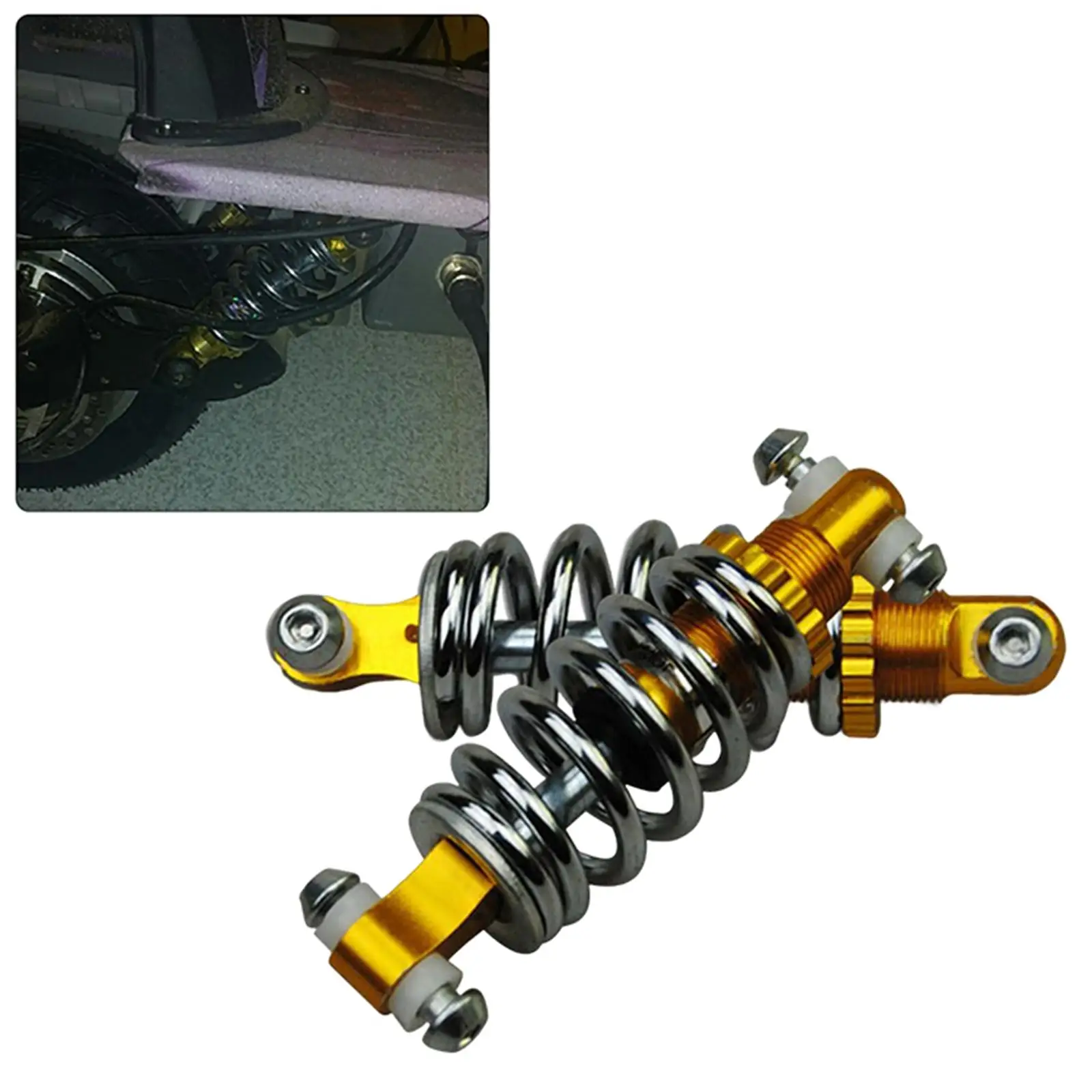 Universal Rear Shock Absorbers Motorcycle Spring Damper for Electric Scooter Bike Tail Aluminum High Performance Suspension