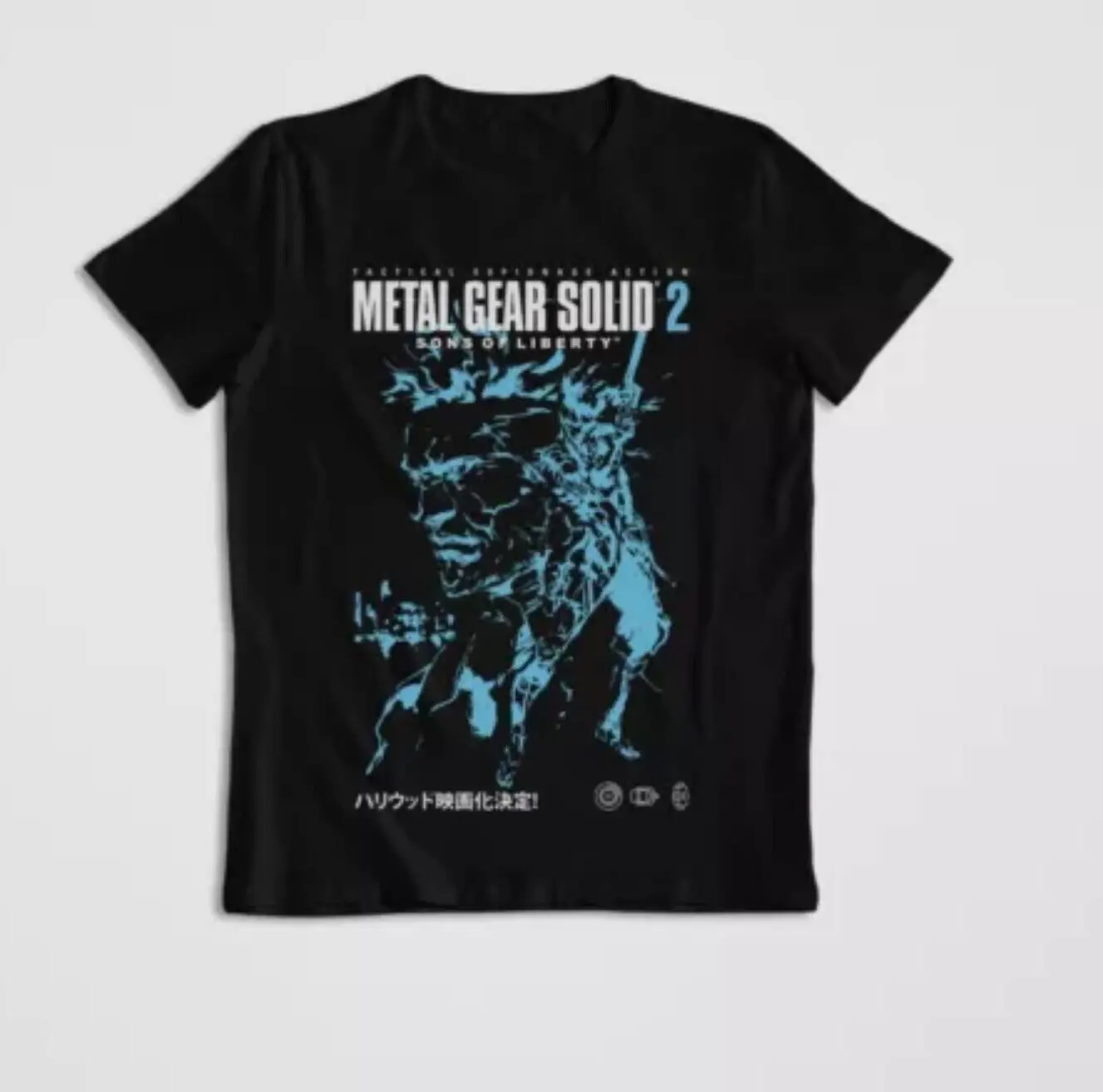 

Metal Gear Solid 2 T-Shirt, Graphic TeeMen's Clothing Deals Printed T-Shirt Aesthetic Clothes Funny Shirt Men's Tops