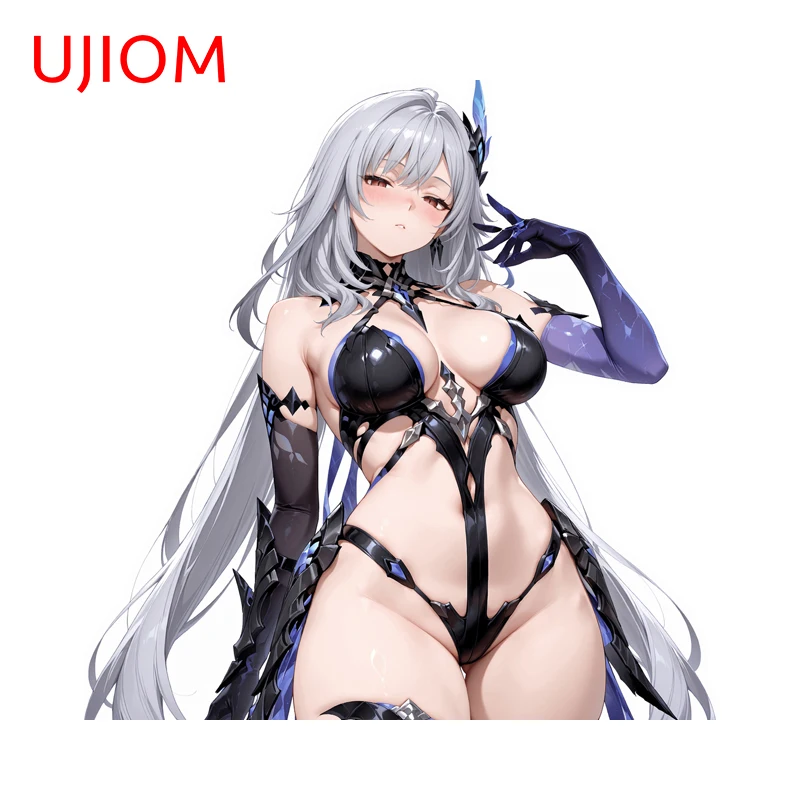 UJIOM Alluring Genshin Impact Skirik Wall Stickers Attrative Room Decoration Accessories Decals Suitable for Smooth Surfaces - Image 4