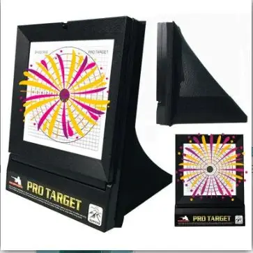 A3 Outdoor Airsoft Target with Trap Net Catcher, Stand and Paper Target, for Airsoft Gun Training Shooting BB Pellets Indoor