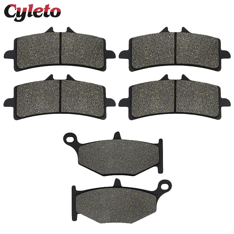 Cyleto Motorcycle Front or Rear Brake Pads for SUZUKI GSX1300 GSX 1300 Hayabusa GSX1300R GSX1300 R Brembo Calipers 2013-2020