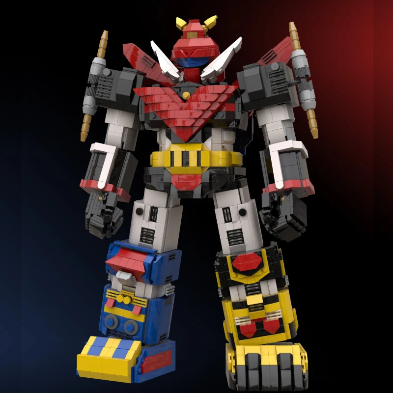 Moc Japan Animation Robot Space Emperor GodSigmaed Building Block Assembled Model Height 40+cm Robot Brick Toy Children Gift