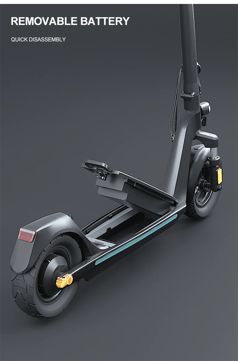 JOYOR C10 Elektroroller 48V 10,4Ah E-Scooter 30-50km Reichweite 10'' Reifen Faltbarer Elektroroller 120kg Tragkraft – Detail 4