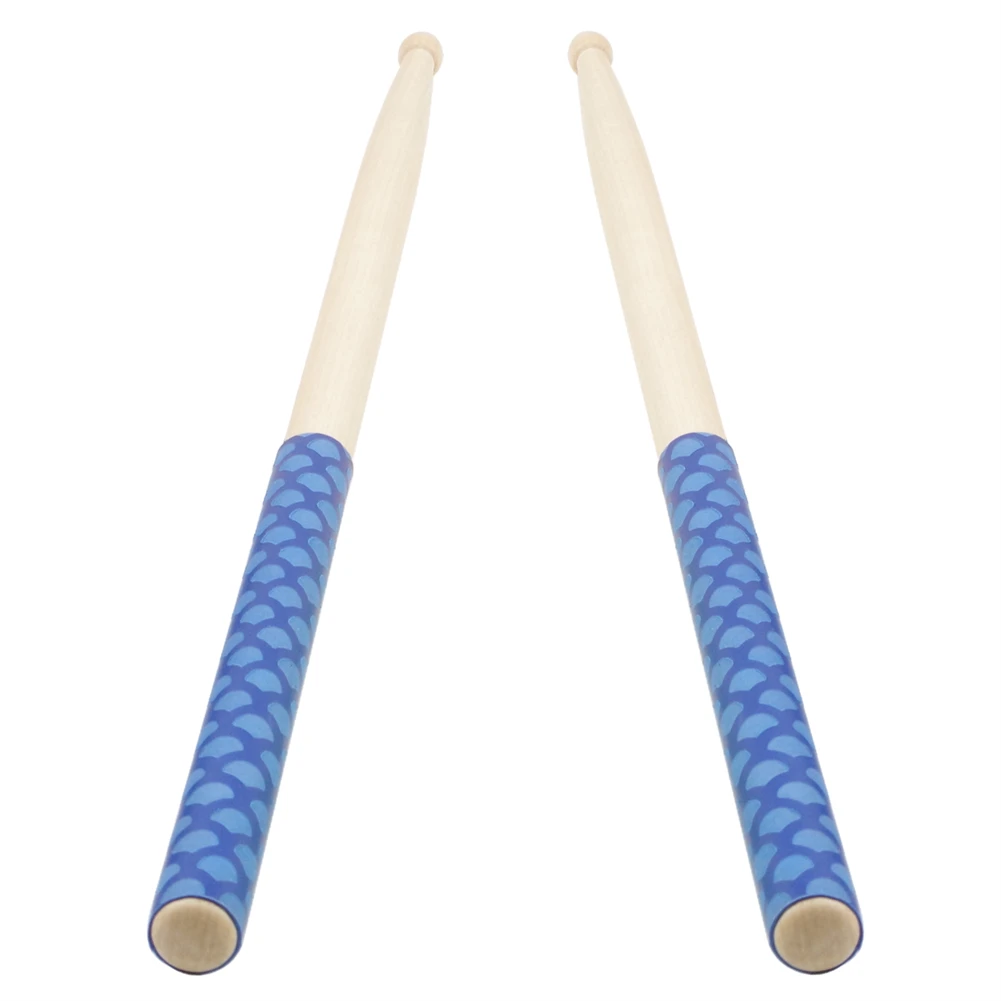 1Pair Drum Stick Grips Anti-Slip Absorb Sweat Grip For 7A 5A 5B 7B Drumsticks Wood Drum Sticks Musical Instrument Accessories