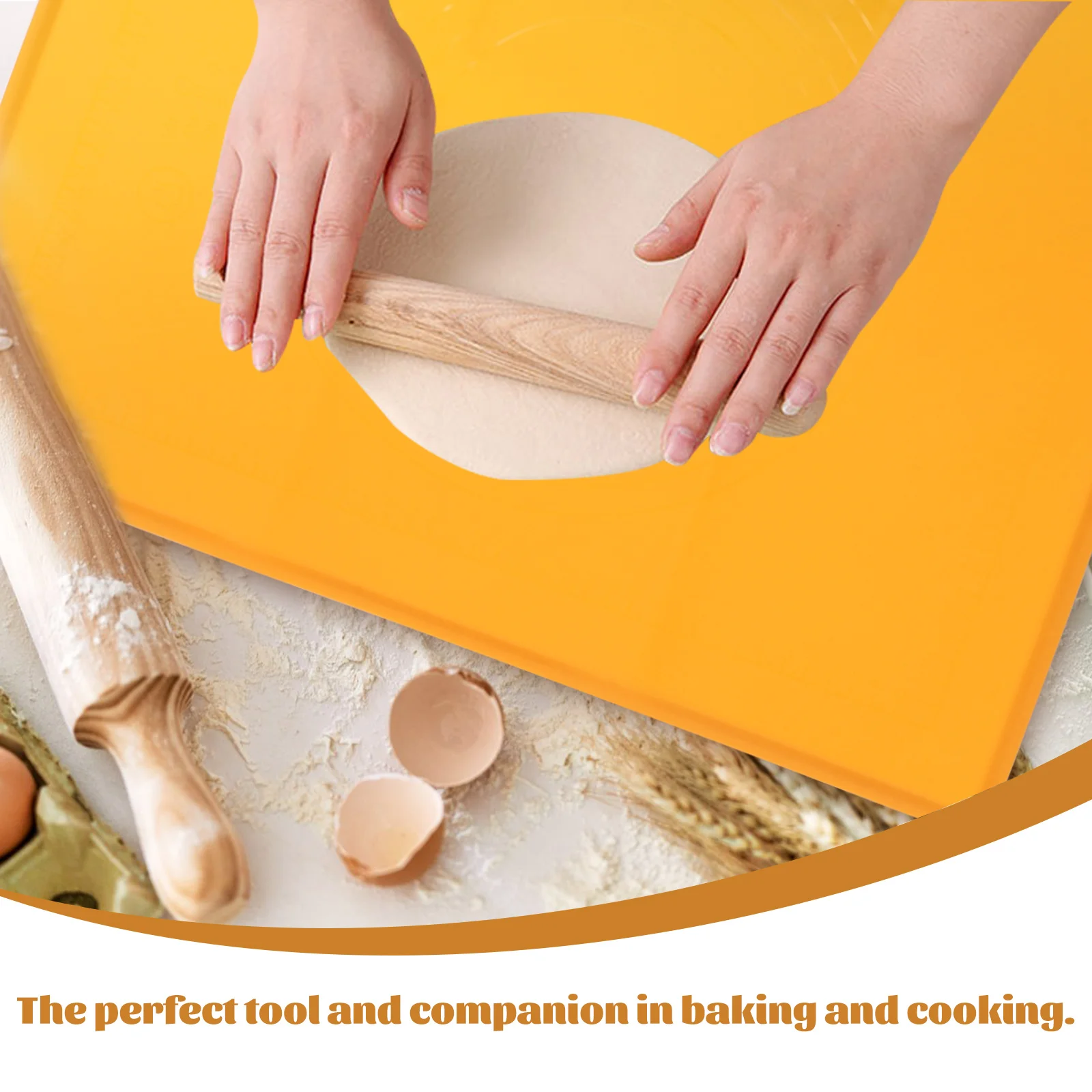 

Non- Silicone Baking Mat Pastry Mats for Rolling Dough Flat No Wrinkle Anti- Design Baking Supplies