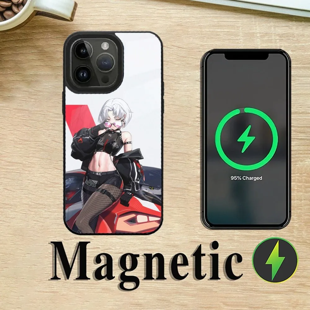 Game N-NIKKE The Goddess Of Victory Phone Case For iPhone 16,15,14,13,12,11,Plus,Pro,Max Mini Magsafe Magnetic Wireless Charging