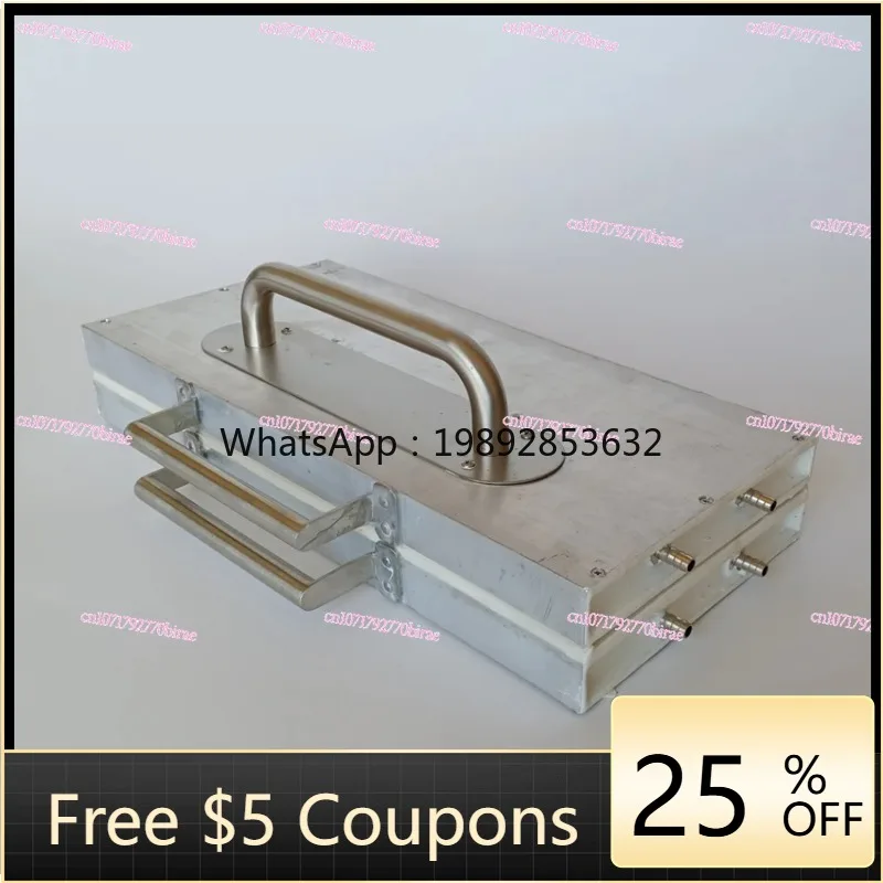 Hand Press Nest Base Machine Water-Cooling Beeswax Mold Beeswax Foundation Machine Beekeeping Honeycomb Foundation Machine