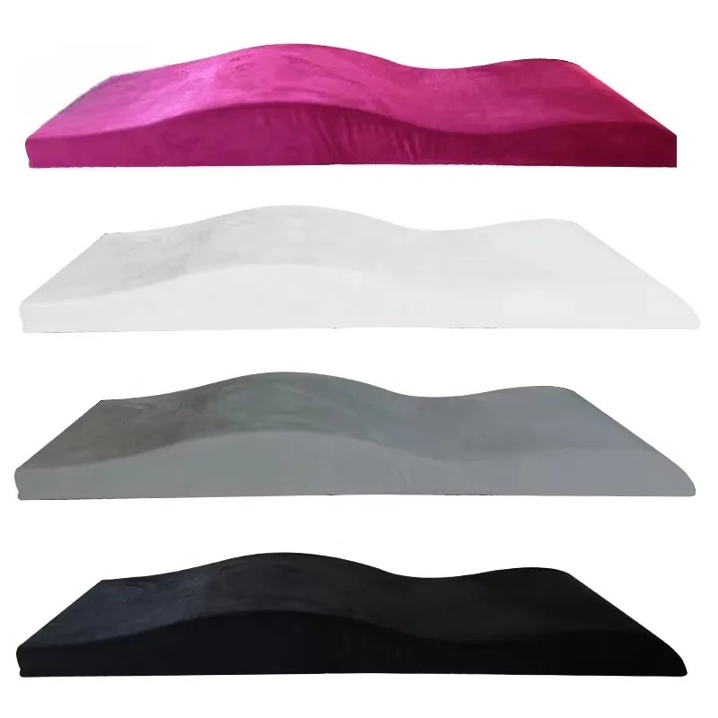 

Premium Beauty Salon Curved Extension Lash Bed Topper Velvet Massage Table Eyelash Mattress Mascara Bed Matelas Cils