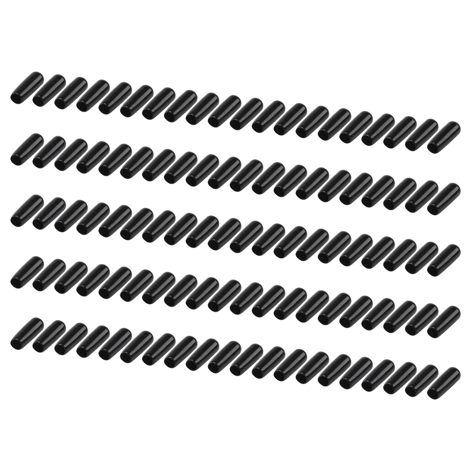 For Construction Projects Nail Protective Cover Black Protective Cover Convenient Installation Nail Head Plastic Cover