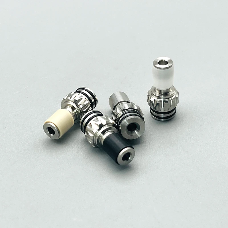 DSXハンマーデザインスタイル510ドリップチップセット316SSポムピークマウスピース径3mmベイプチップ RDA RBA RTAタンクアトマイザーアクセサリー用