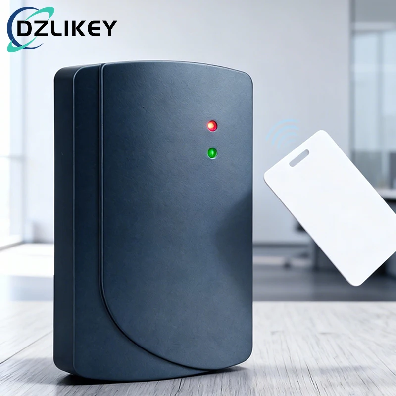 

Бесконтактный 125 кГц Rfid Wiegand Card Swiper Серый водонепроницаемый, головка контроля доступа | для жилых помещений/офиса, RS485, RS232, выход TTL