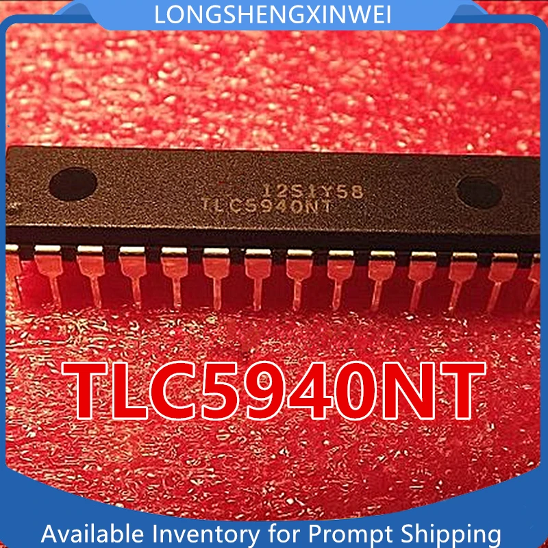 

1PCS TLC5940NT TLC5940N TLC5940 DIP28 LED Driver Chip Original in Stock