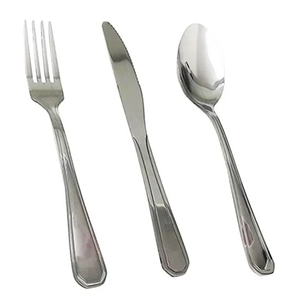 Cutlery Set 18 Pieces Fork, Knife and Spoon Inox River Line